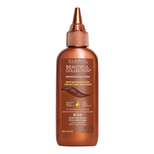 Clairol Professional Beautiful Collection Hair Color, 14w Cedar Red Brown, 3 Oz