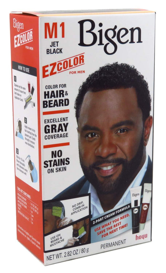 Bigen Ez Color For Men Jet Black Kit