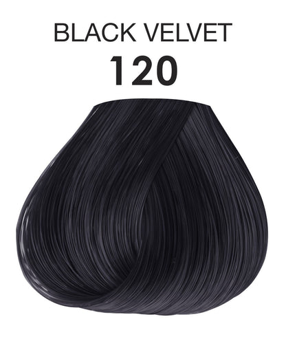 ADORE COSMETICS Semi-Permanent Haircolor #120 Black Velvet 4 Ounce