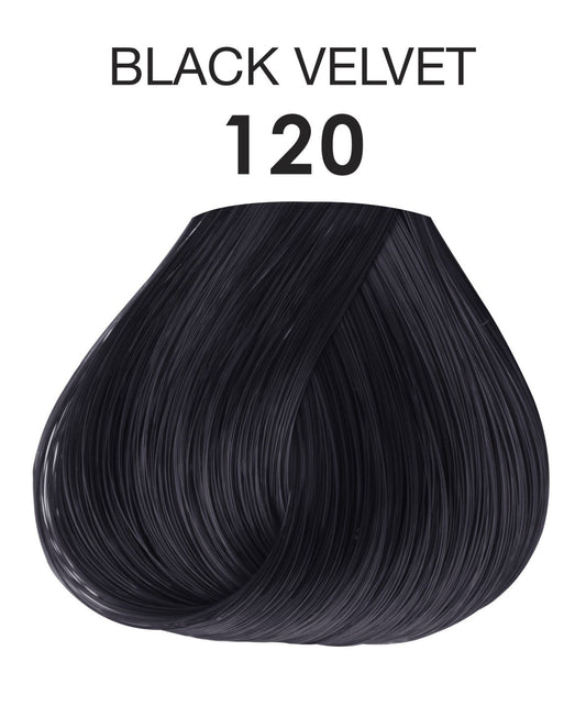 ADORE COSMETICS Semi-Permanent Haircolor #120 Black Velvet 4 Ounce