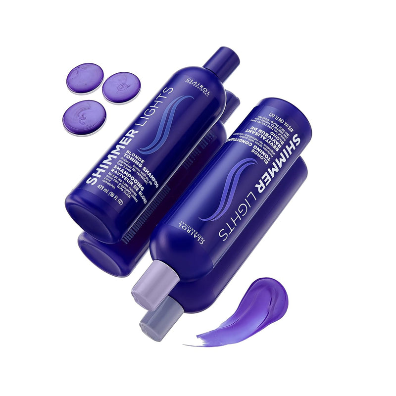 Clairol Professional Shimmer Lights Purple Shampoo, 16 fl. Oz