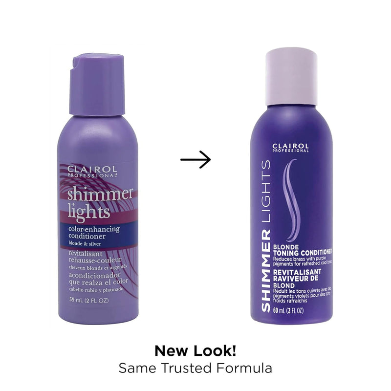 Clairol Professional Shimmer Lights Purple  Conditioner ( 2oz )