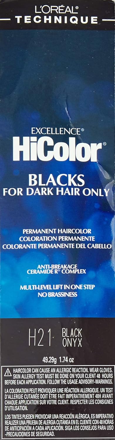 Loreal Excel Hicolor H21 Tube Black Onyx 1.74oz