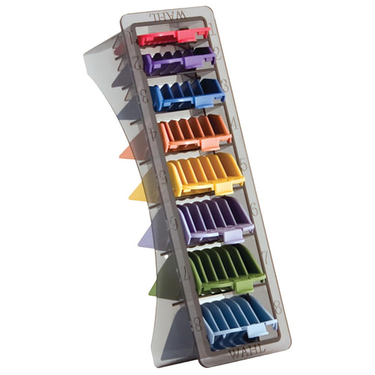 Wahl Professional Blistered 1 8 Cutting Guides Color Coded Clipper Guard Attachments Durable Easy Use