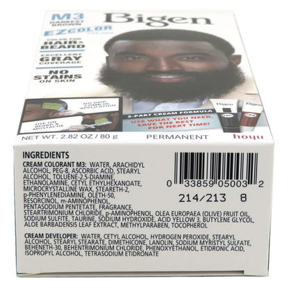 Bigen EZ Color for Men Darkest Brown Kit
