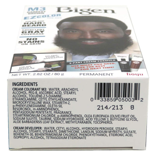 Bigen EZ Color for Men Darkest Brown Kit