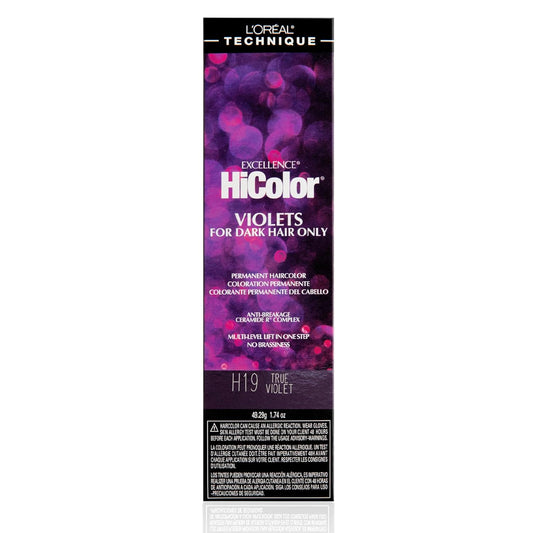 L'Oreal Technique Excellence - HiColor Violets-True Violet H19-1.74oz