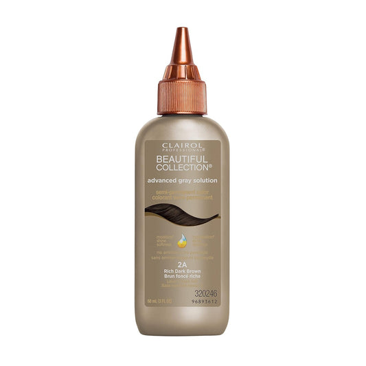 Clairol Professional Beau Coll Gray [2A] Rich Dark Brown - 3oz
