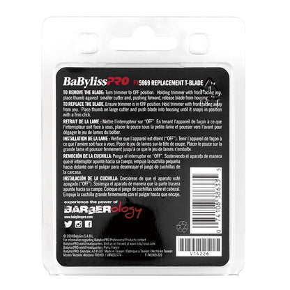 BaBylissPRO Barberology FlashFX/EtchFX Trimmer and Replacement Blade (Sold Separately)
