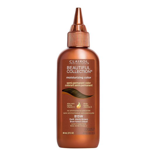 Clairol Beautiful Coll. #B15W Dark Warm Brown 3oz