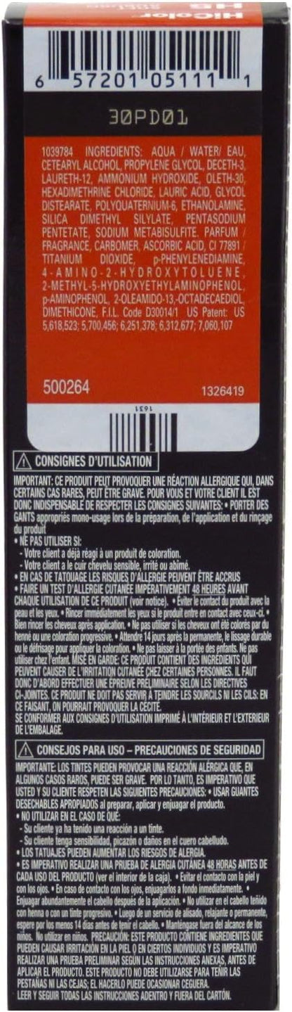 Loreal Excel Hicolor H05 Tube Soft Auburn 1.74oz