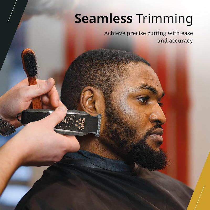 Wahl Professional 5 Star G-Whiz Trimmer, Battery Powered, Lightweight, Precision Lining, Complete Kit