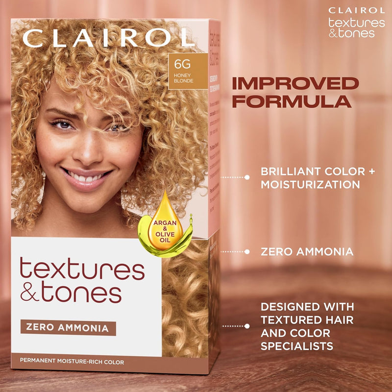 Textures & Tones Permanent Hair Color Kit 4R Red Hot Red