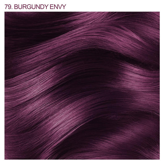 Adore Semi Permanent Hair Color - Vegan and Cruelty-Free Red Hair Dye - 4 Fl Oz - 079 Burgundy Envy