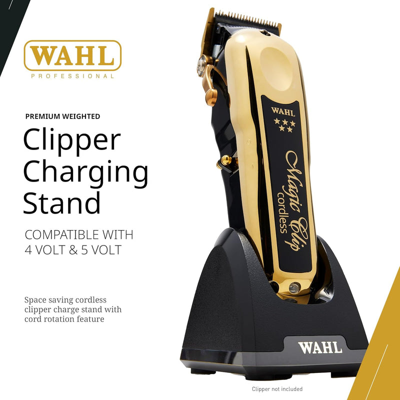 Wahl Professional Cordless Clipper Charge Stand, Premium Weighted Stand, Fits All Wahl Cord/Cordless Clippers