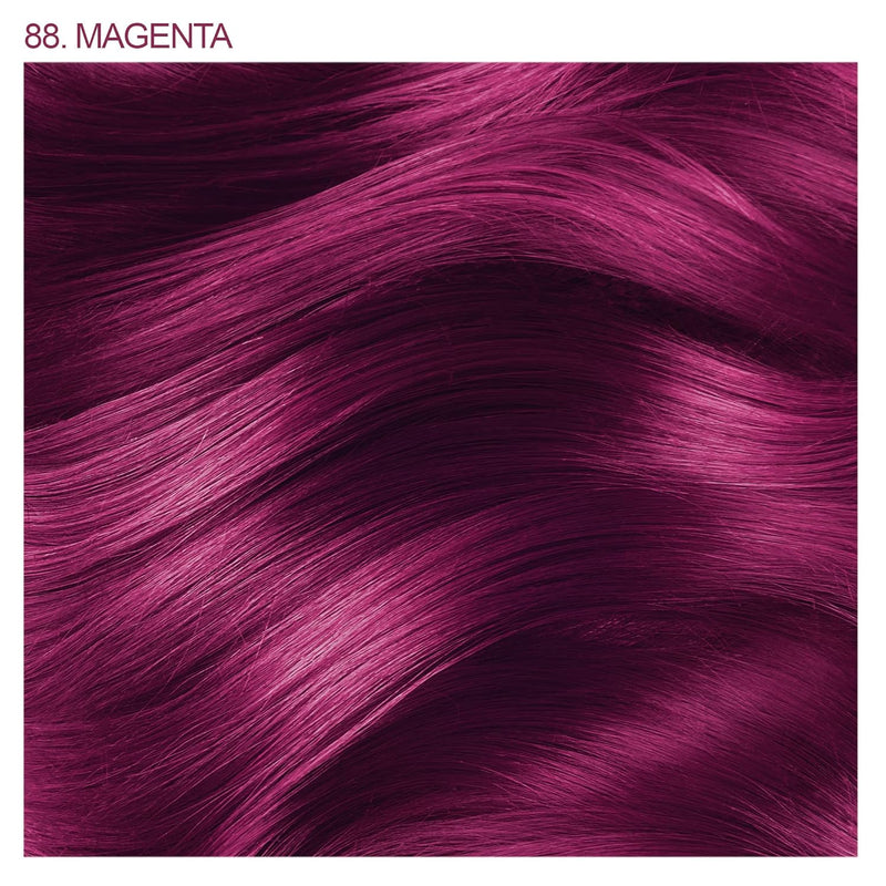 Adore Semi Permanent Hair Color - Vegan and Cruelty-Free Purple Hair Dye - 4 Fl Oz - 088 Magenta