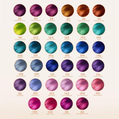 Adore Semi Permanent Hair Color - Vegan and Cruelty-Free Purple Hair Dye - 4 Fl Oz - 193 Soft Lavender