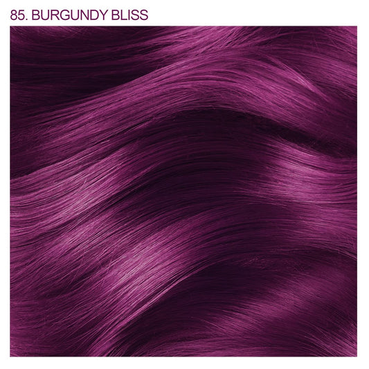 Adore Semi Permanent Hair Color - Vegan and Cruelty-Free Hair Dye - 4 Fl Oz - 085 Burgundy Bliss