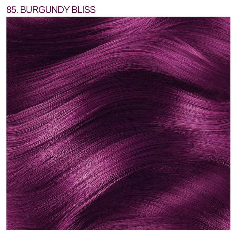 Adore Semi Permanent Hair Color - Vegan and Cruelty-Free Hair Dye - 4 Fl Oz - 085 Burgundy Bliss