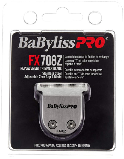 BaBylissPRO Barberology FX708Z Stainless Steel Replacement T-Blade for FX788RG and FX788S