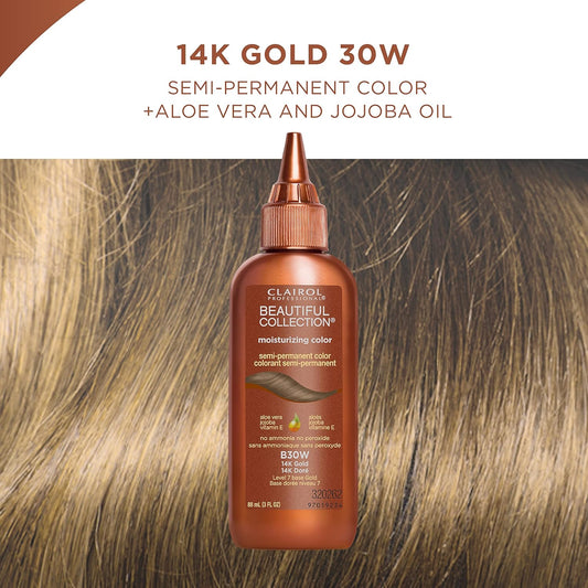 Clairol Beautiful Coll. #B30W 14K Gold 3oz