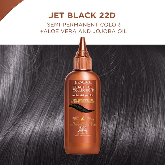 Clairol Beautiful Coll. #B22D Jet Black 3oz