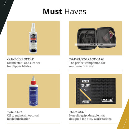 Wahl Professional Gold T-Wide Blade for The 5 Star Series Detailer Li Gold Trimmer, for Professional Barbers and Stylists Item – 2215-700