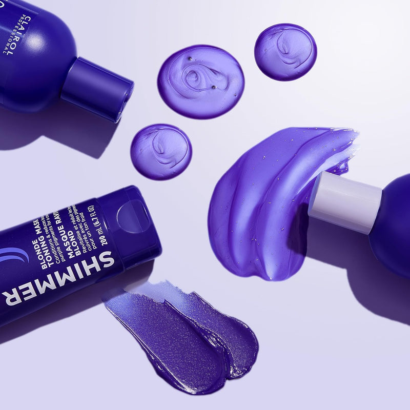 Clairol Professional Shimmer Lights Purple  Conditioner ( 2oz )