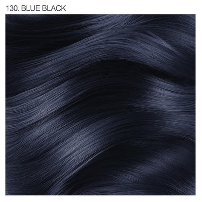 Adore Semi Permanent Hair Color - Vegan and Cruelty-Free Blue Hair Dye - 4 Fl Oz - 130 Blue Black
