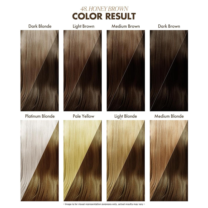 Adore Semi Permanent Hair Color - Vegan and Cruelty-Free Brown Hair Dye - 4 Fl Oz - 048 Honey Brown