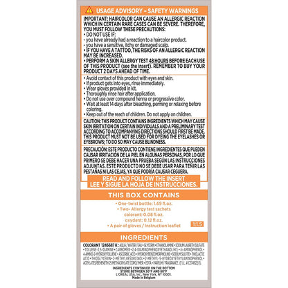 L’Oreal Paris Men Expert One Twist Mess Free Permanent Hair Color, Mens Hair Dye to Cover Grays, Easy Mix Ammonia Free Application, Light Medium Brown 05, 1 Application Kit