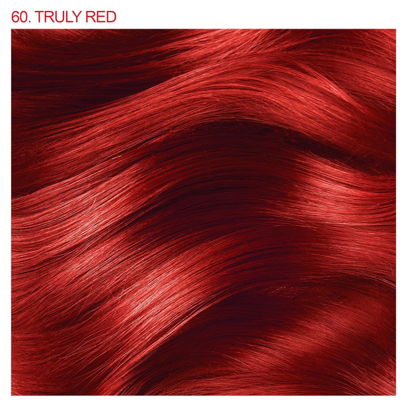 Adore Semi Permanent Hair Color - Vegan and Cruelty-Free Red Hair Dye - 4 Fl Oz - 060 Truly Red