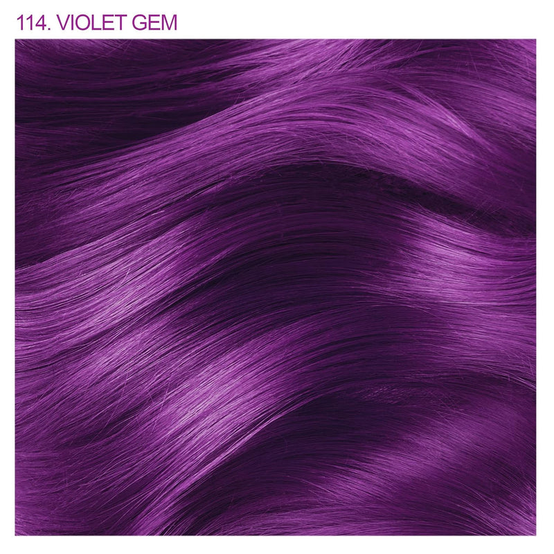Adore Shining Semi Permanent Hair Colour, 114 Violet Gem by Adore