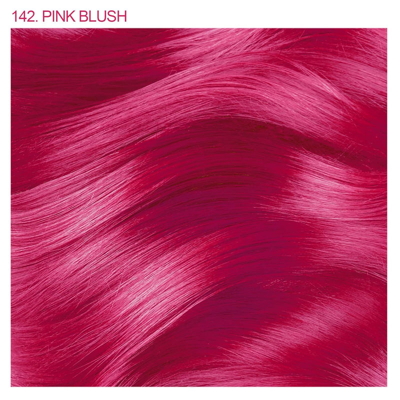 Adore Semi Permanent Hair Color - Vegan and Cruelty-Free Pink Hair Dye - 4 Fl Oz - 142 Pink Blush