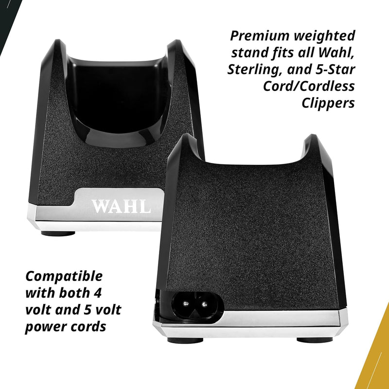 Wahl Professional Cordless Clipper Charge Stand, Premium Weighted Stand, Fits All Wahl Cord/Cordless Clippers