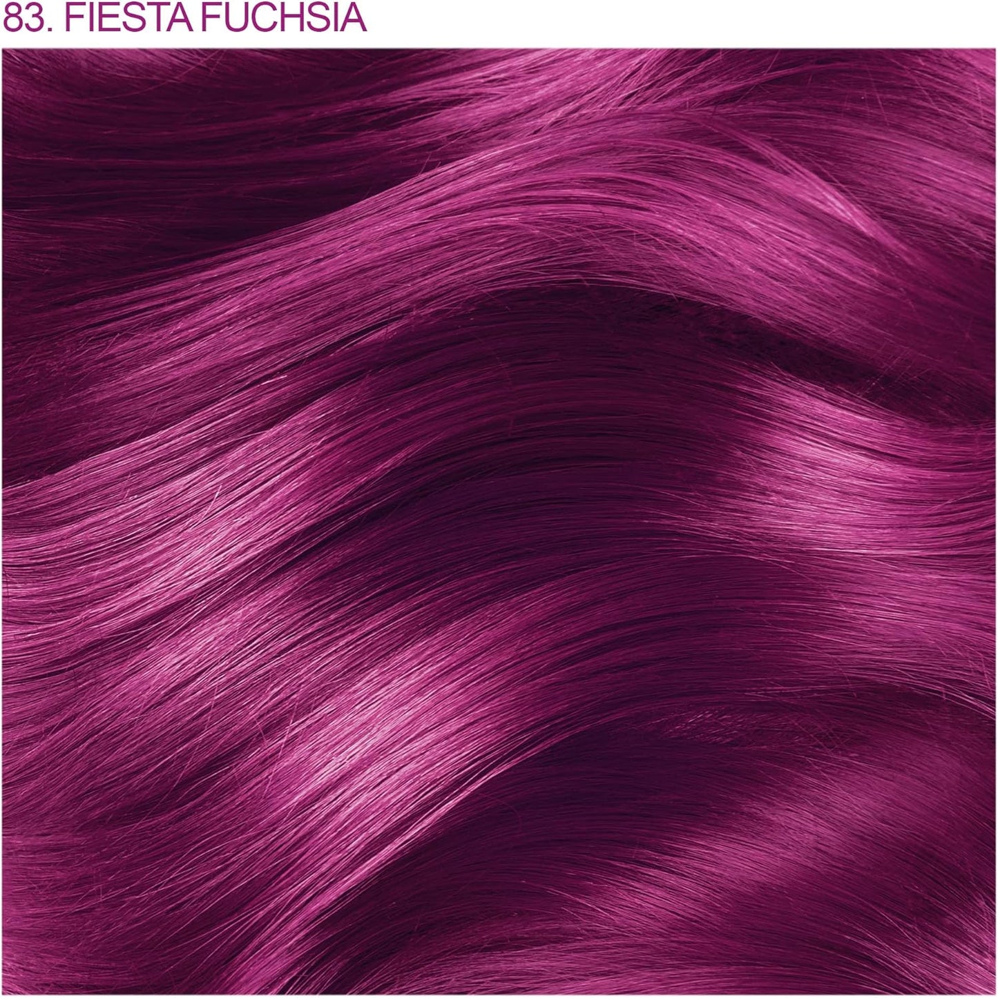 Adore Semi Permanent Hair Color - Vegan and Cruelty-Free Red Hair Dye - 4 Fl Oz - 083 Fiesta Fuchsia