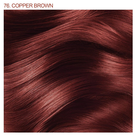 Adore Semi Permanent Hair Color - Vegan and Cruelty-Free Brown Hair Dye - 4 Fl Oz - 076 Copper Brown