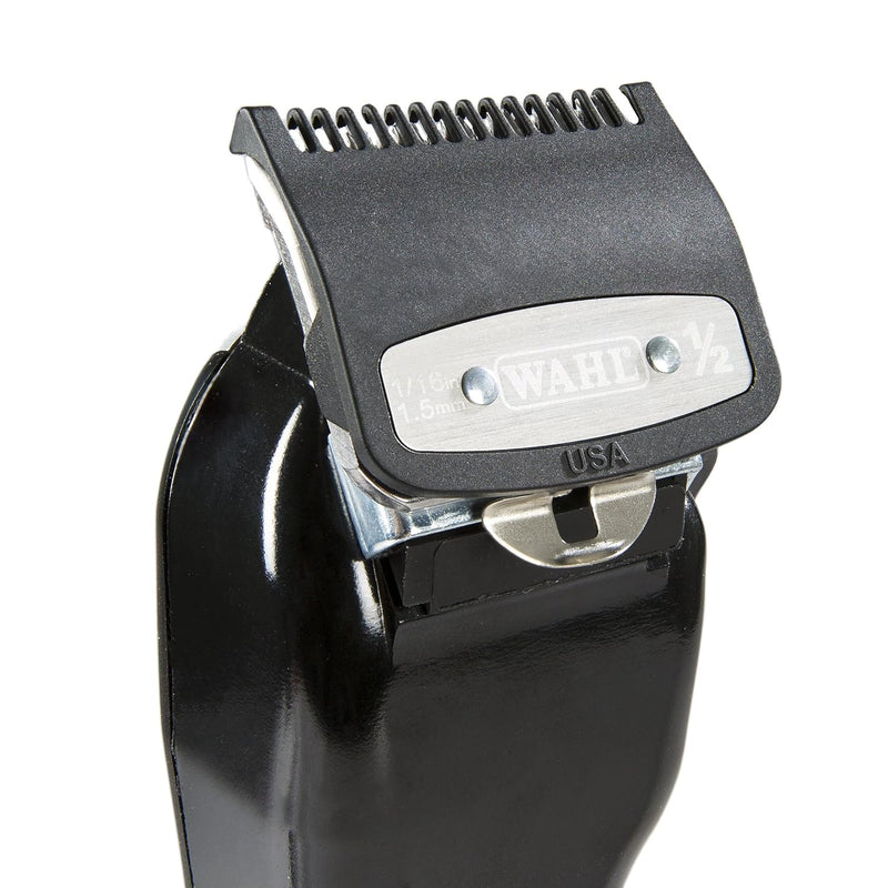 Wahl Professional #1/2 Premium 1/16" Cutting Guide with Metal Clip #3354-1000 - Great for Barbers and Stylists - Ensures Smoother, Safer Cutting Experience - Fits All Wahl Vibrator Clippers