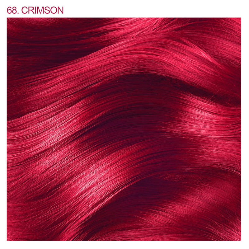 Adore Semi Permanent Hair Color - Vegan and Cruelty-Free Red Hair Dye - 4 Fl Oz - 068 Crimson