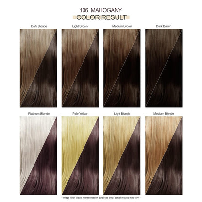 Adore Semi Permanent Hair Color - Vegan and Cruelty-Free Hair Dye - 4 Fl Oz - 106 Mahogany