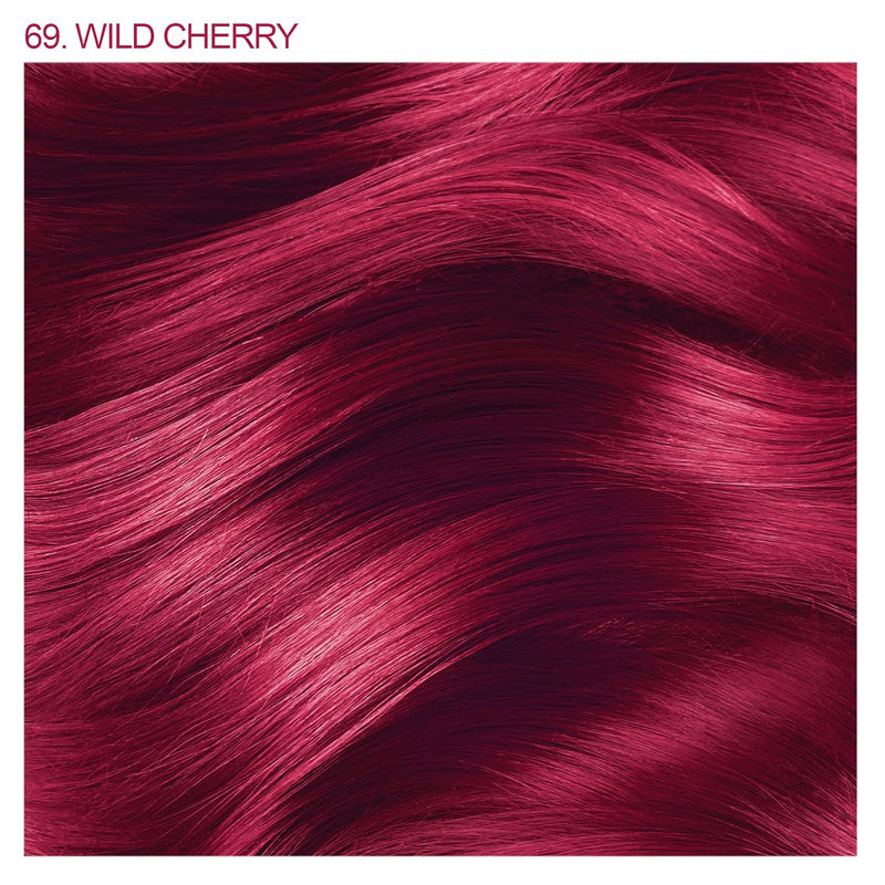 Adore Semi Permanent Hair Color - Vegan and Cruelty-Free Red Hair Dye - 4 Fl Oz - 069 Wild Cherry