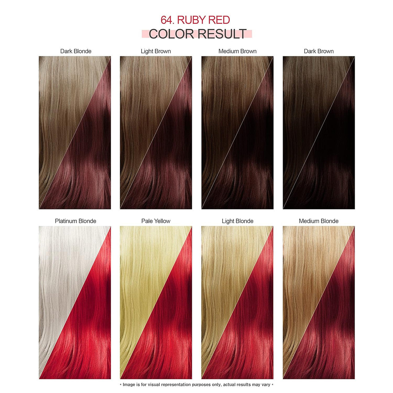 Adore Semi-Permanent Hair Color #64 Ruby Red 4 oz