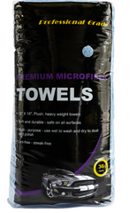 The Towel Guys 16 x 16" Light Blue Professional Grade Microfiber Towel (36 pack)