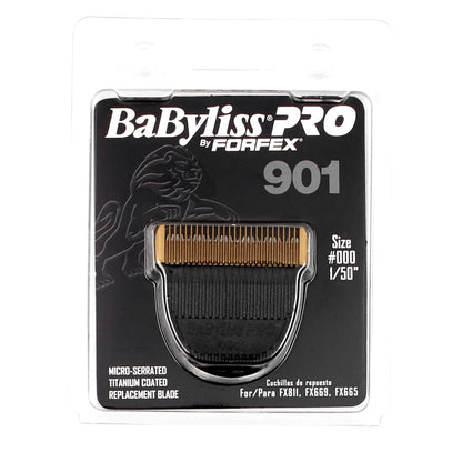 BaBylissPRO Barberology FX901 DLC Gold/Titanium Micro-Serrated Replacement Blade
