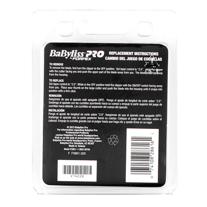 BaBylissPRO Barberology FX901 DLC Gold/Titanium Micro-Serrated Replacement Blade