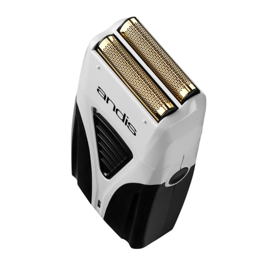 Andis 17200 Pro Foil Lithium Titanium Foil Shaver, Cord/Cordless, Smooth Shaving Cordless Shaver with Charger, Black