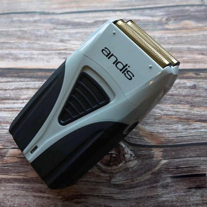 Andis 17200 Pro Foil Lithium Titanium Foil Shaver, Cord/Cordless, Smooth Shaving Cordless Shaver with Charger, Black