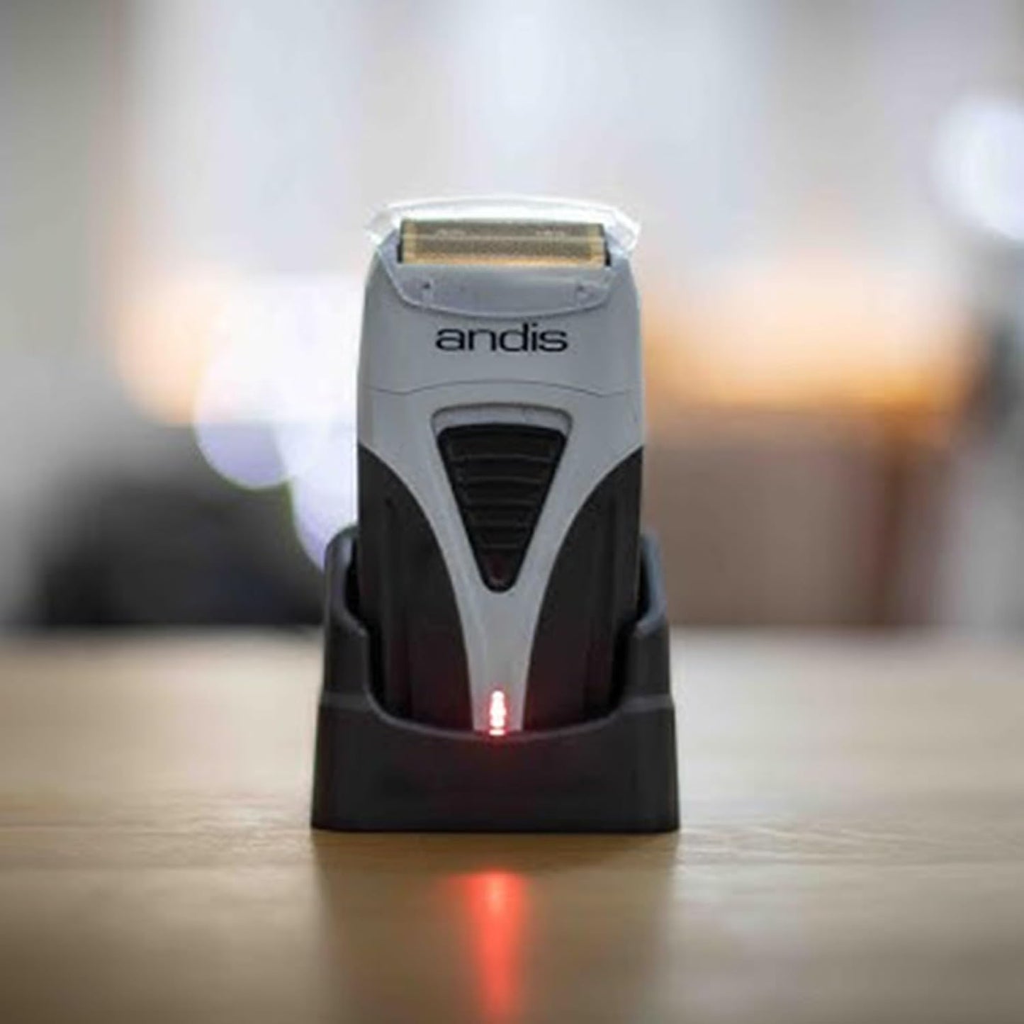 Andis 17200 Pro Foil Lithium Titanium Foil Shaver, Cord/Cordless, Smooth Shaving Cordless Shaver with Charger, Black
