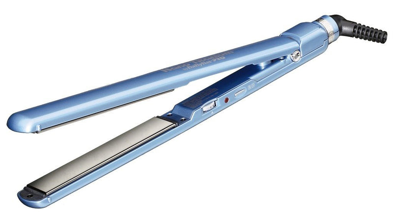 BabylissPRO Nano Titanium Ultra-Thin Hair Straightener, Professional Flat Iron For All Hair Types