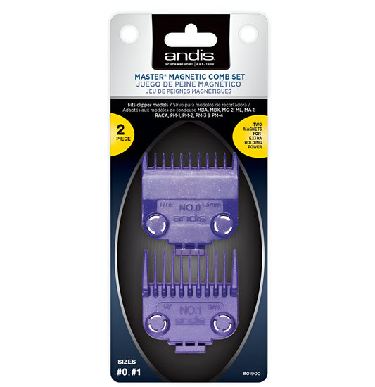 Andis Nano-Silver Magnetic Guard 2 Pack